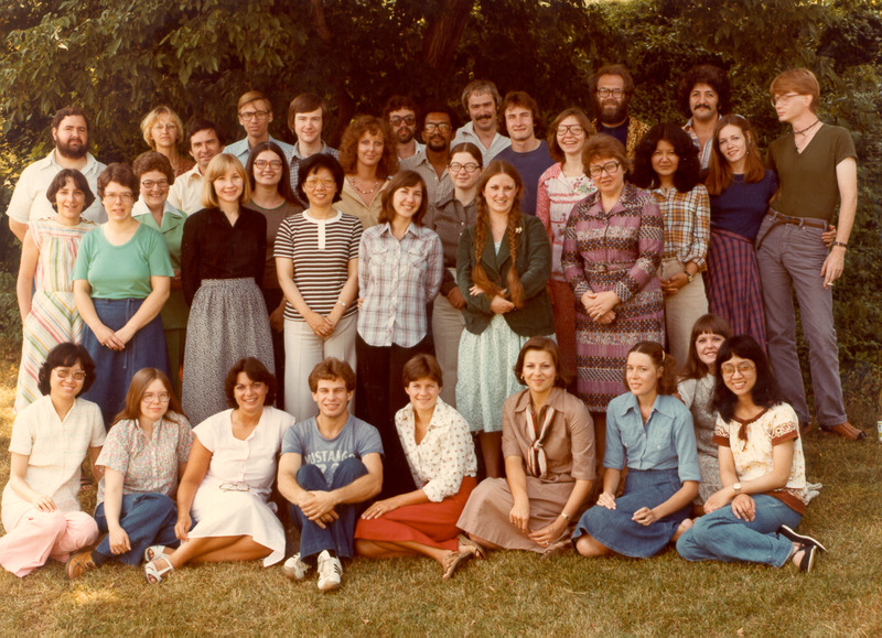 Photo of Master of Library and Information Science Graduating Class Summer 1978