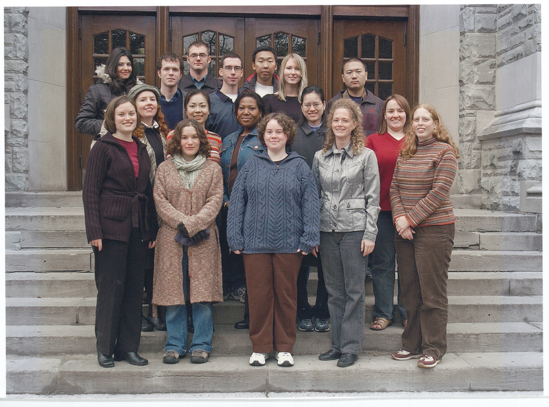 Photo of Master of Library and Information Science Graduating Class Fall 2004