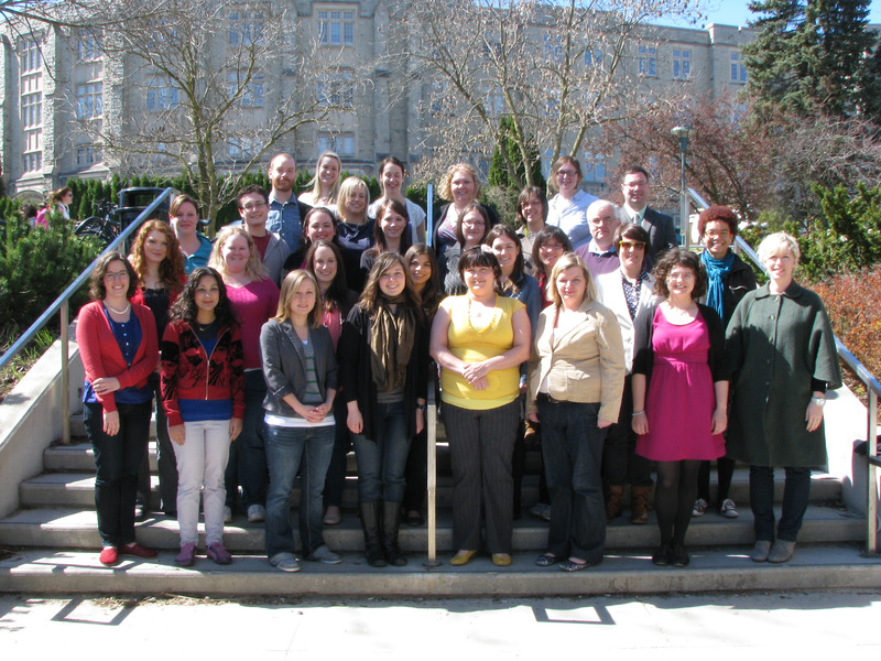 Photo of Master of Library and Information Science Graduating Class Spring 2012