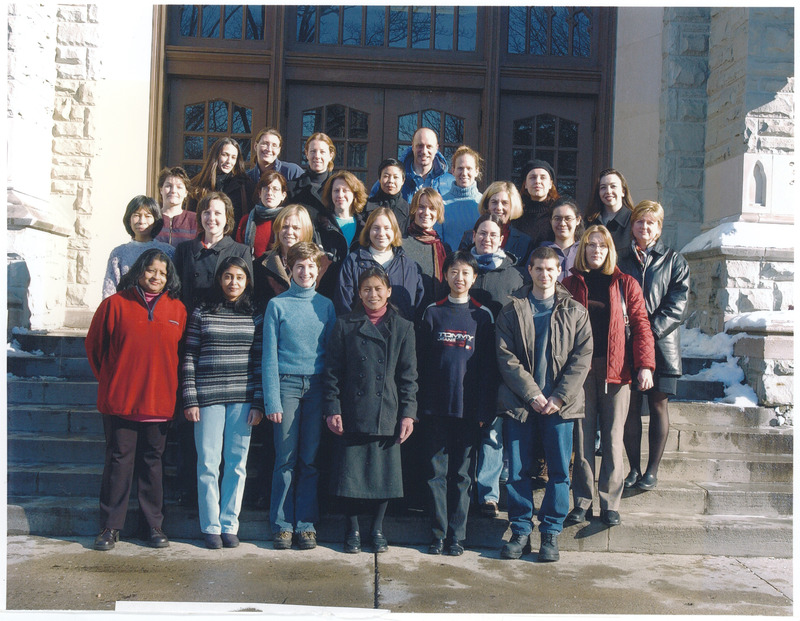Photo of Master of Library and Information Science Graduating Class Fall 2003