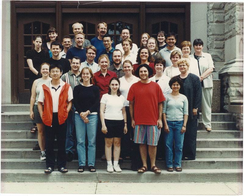 Master of Library and Information Science graduating class Summer 2000