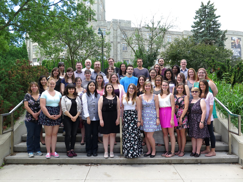 Photo of Master of Library and Information Science Graduating Class Summer 2015