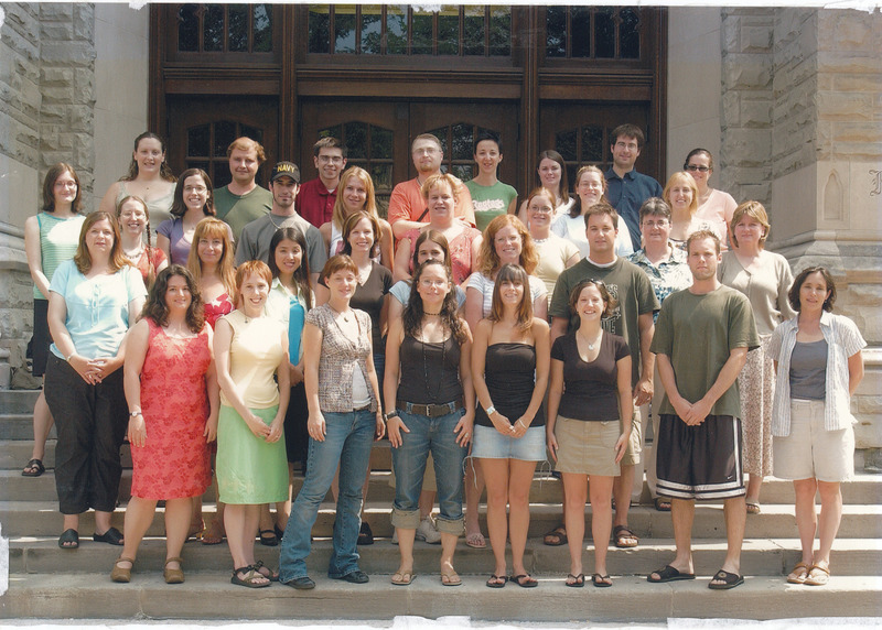 Photo of Master of Library and Information Science Graduating Class Summer 2005
