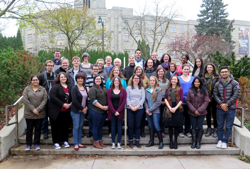 Photo of Master of Library and Information Science Graduating Class Fall 2015