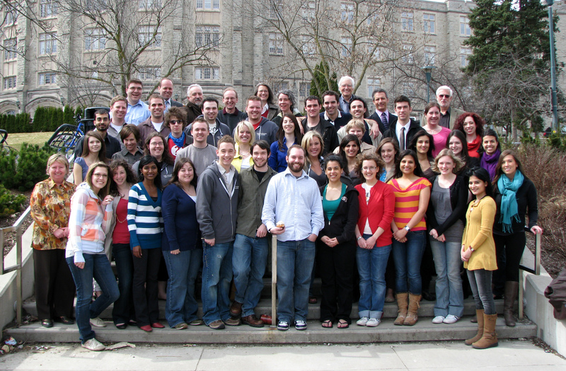 Photo of Master of Arts in Journalism Graduating Class 2008-2009
