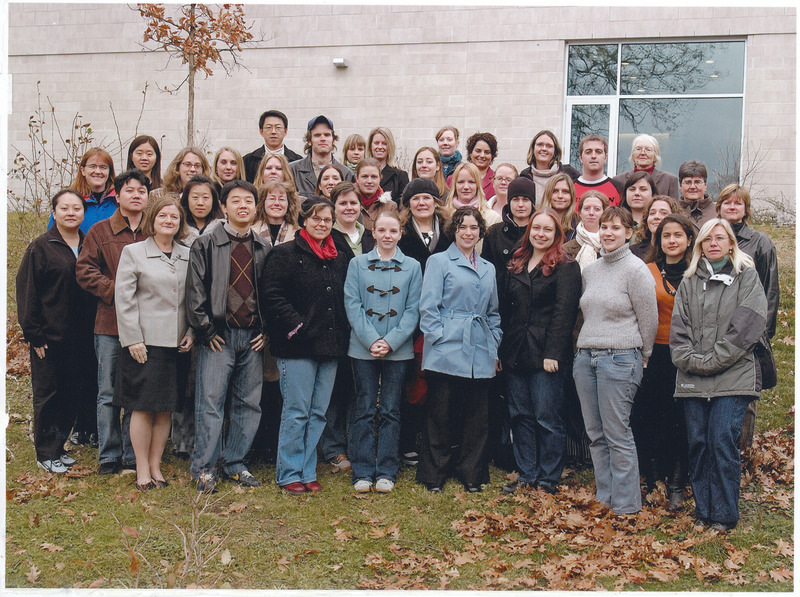 Photo of Master of Library and Information Science Graduating Class Fall 2005