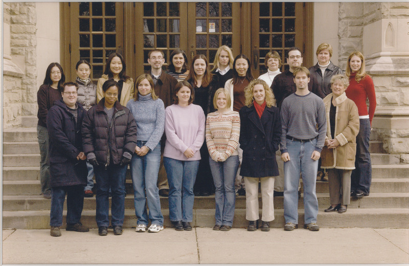 Photo of Master of Library and Information Science Graduating Class Fall 2002
