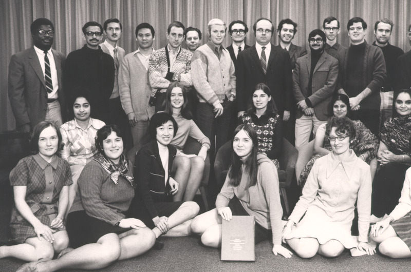 Photo of Master of Library and Information Science Graduating Class 1971
