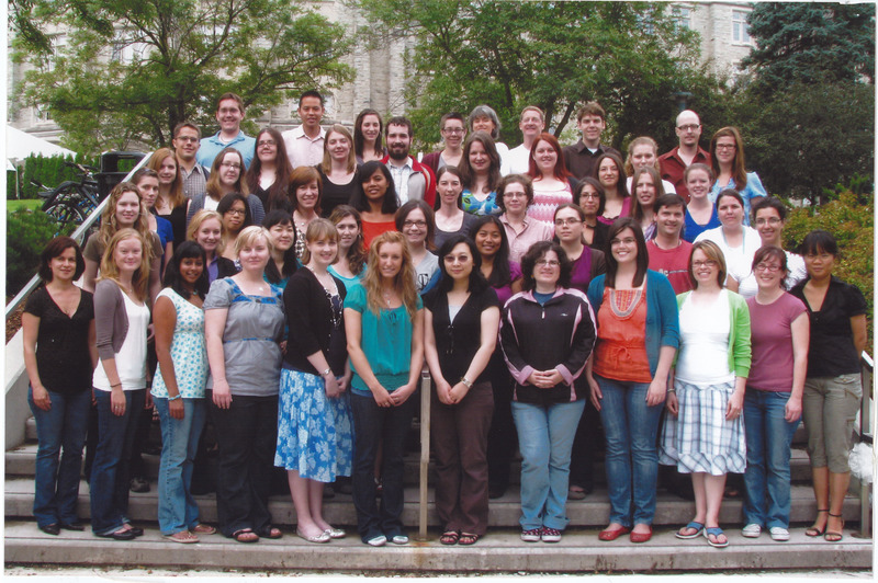 Photo of Master of Library and Information Science Graduating Class Summer 2009