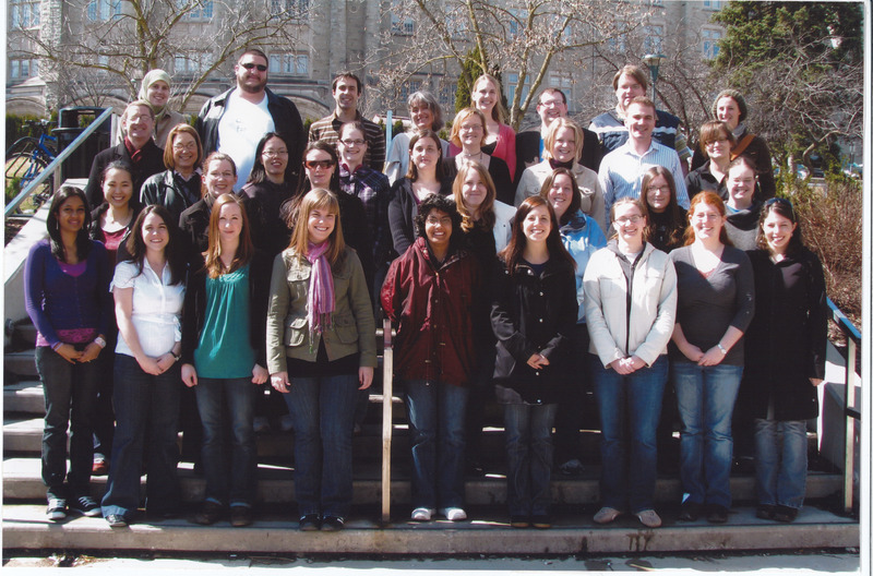 Photo of Master of Library and Information Science Graduating Class Spring 2009