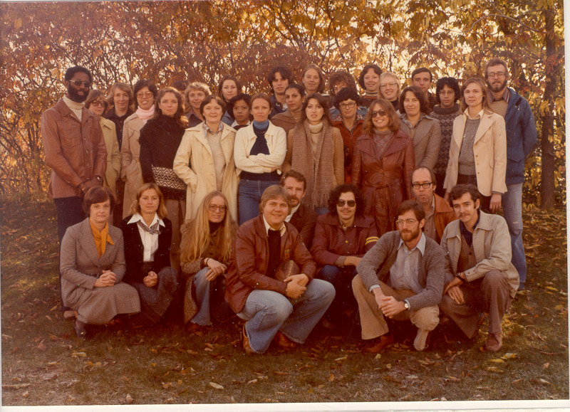Photo of Master of Library and Information Science Graduating Class Spring 1979-1980