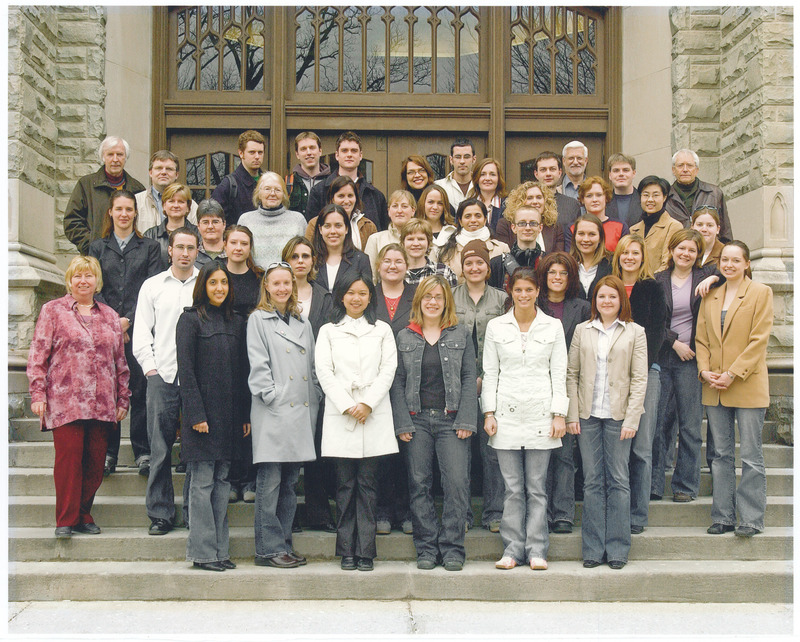 Photo of Master of Arts in Journalism Graduating Class 2003-2004