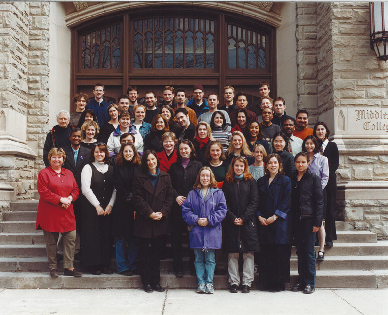 Photo of Master of Arts in Journalism Graduating Class 2000-2001