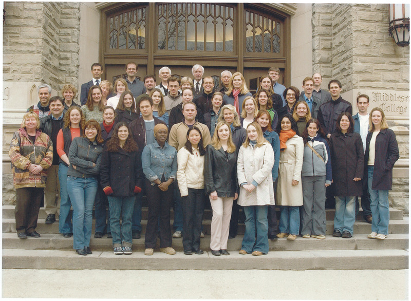 Photo of Master of Arts in Journalism Graduating Class 2002-2003