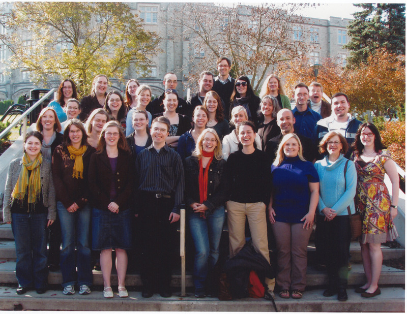 Photo of Master of Library and Information Science Graduating Class Fall 2008
