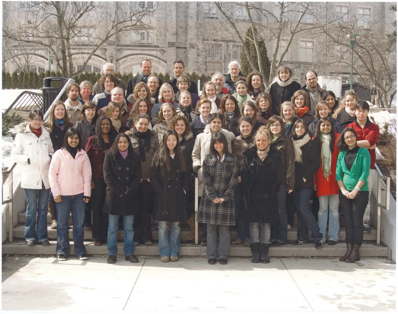 Photo of Master of Arts in Journalism Graduating Class 2007-2008