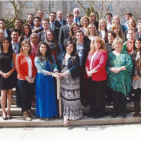 Photo of Master of Arts in Journalism Graduating Class 2014-2015