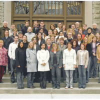Photo of Master of Arts in Journalism Graduating Class 2003-2004